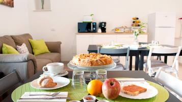 Gratis frukostbuffé varje dag