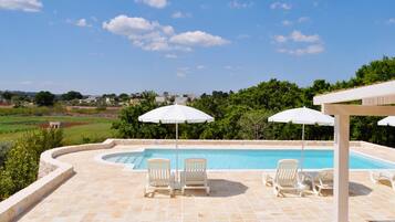 En sÀsongsöppen utomhuspool