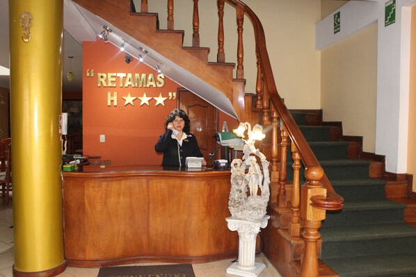 Reception - Retamas Hotel (Cajamarca)