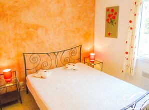 5 habitaciones, ropa de cama de alta calidad y decoración personalizada
