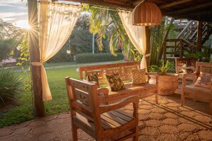 Vue depuis l’hébergement 