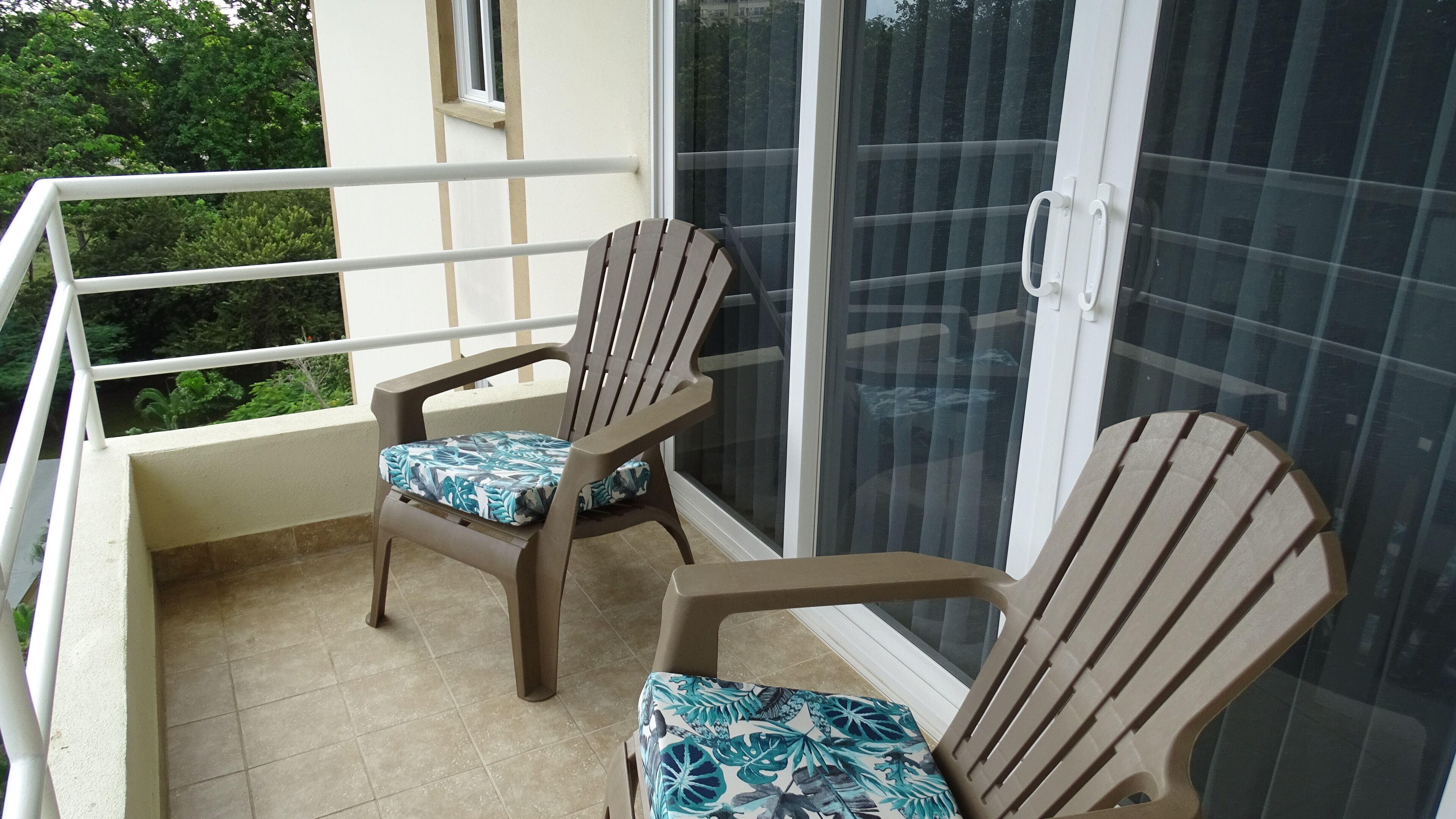 Pemandangan balkon