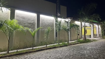 Fassade der Unterkunft