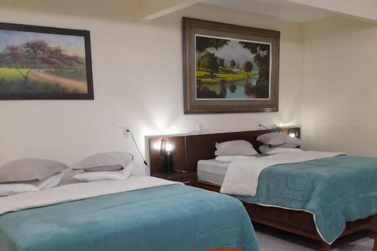 Standard Quadruple Room | Egyptian cotton sheets, premium bedding, pillowtop beds, desk