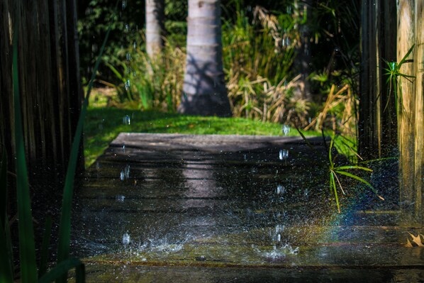 Vue depuis l’hébergement