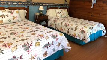 Standard Double Room, 2 Double Beds, Non Smoking, Refrigerator & Microwave | View from room