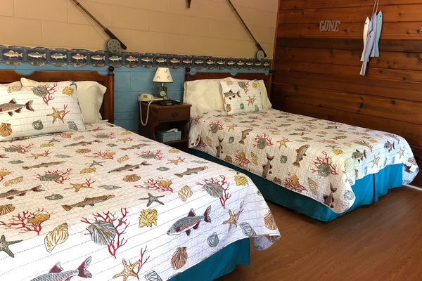 Habitació doble estàndard, 2 llits dobles, no fumadors, frigorífic i microones | Vista des de l'habitació