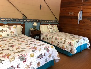 Habitació doble estàndard, 2 llits dobles, no fumadors, frigorífic i microones | Vista des de l'habitació