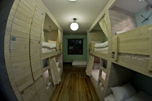 Dormitorio compartido estándar, dormitorio mixto, baño compartido (9 people) | Caja fuerte y wifi gratis