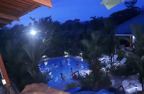 Front of property – evening/night