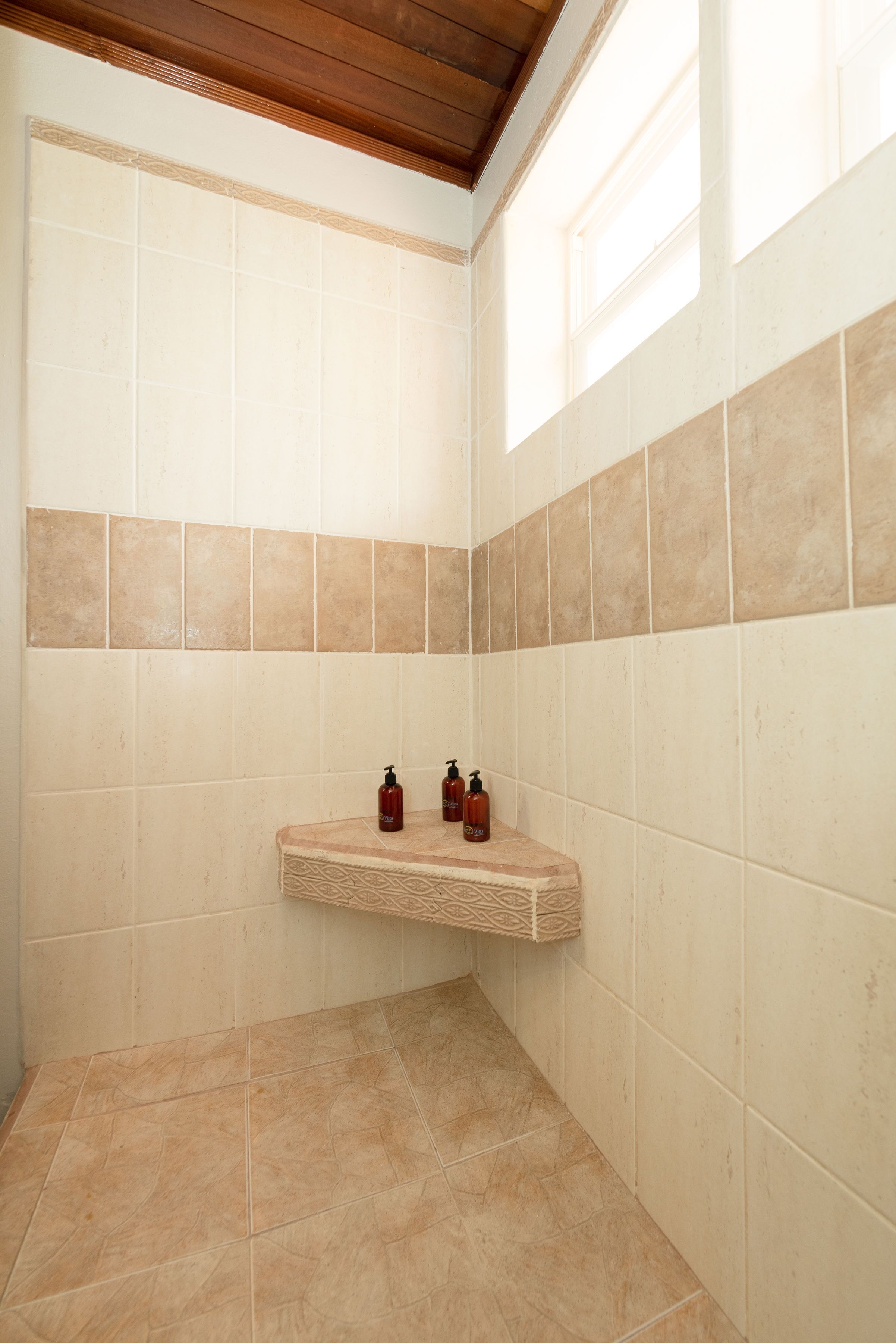 Reef Shark: Honeymoon Studio, 1 bedroom, sea view | Bathroom amenities | Shower, rainfall showerhead, free toiletries, hair dryer