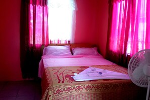 1 bedroom, premium bedding, desk, iron/ironing board