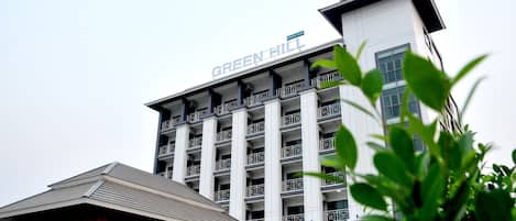 Façade de l’hébergement