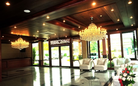 Sala de estar en el lobby