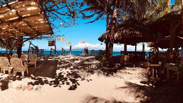Vista a la playa o el mar