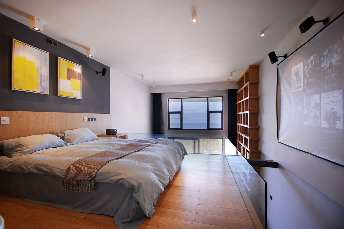 Loft, 1 Schlafzimmer, Meerblick | 1 Schlafzimmer, Schreibtisch, kostenloses WLAN