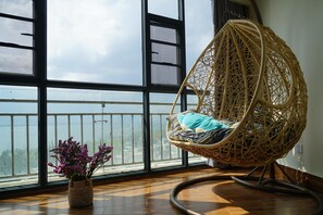 Loft, 2 Schlafzimmer, Meerblick | Zimmerausstattung