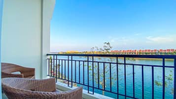 Family Triple Room, Balcony, River View | Balcony view