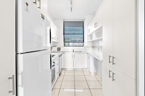 公寓, 2 间卧室 | 私人厨房 | 冰箱、微波炉、炉灶、洗碗机