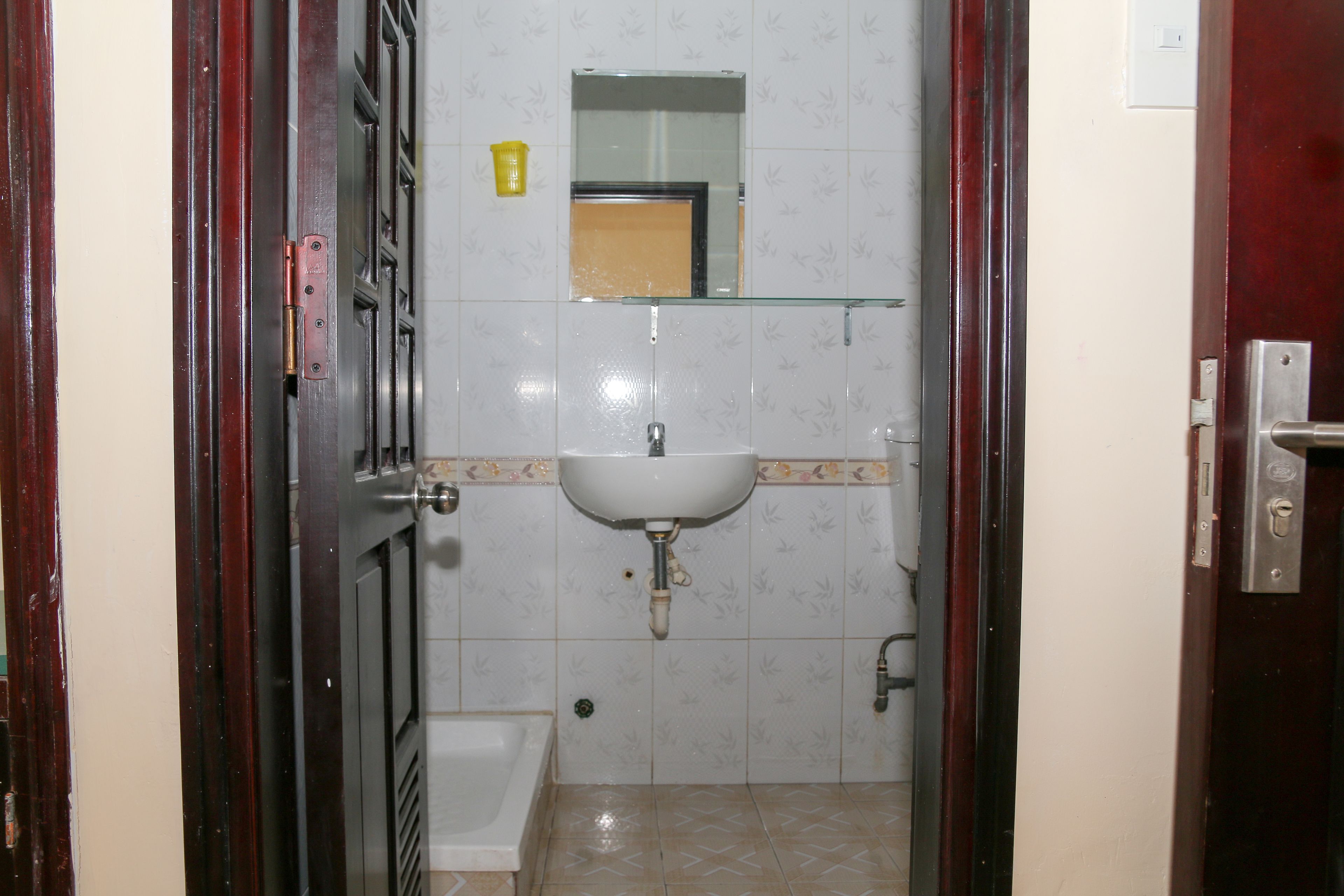 free toiletries, hair dryer, slippers, towels