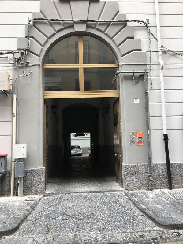 Façade de l’hébergement