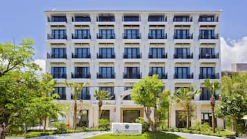 Fassade der Unterkunft