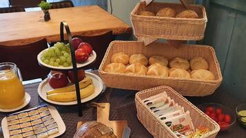 Daily buffet breakfast (EUR 12.50 per person)