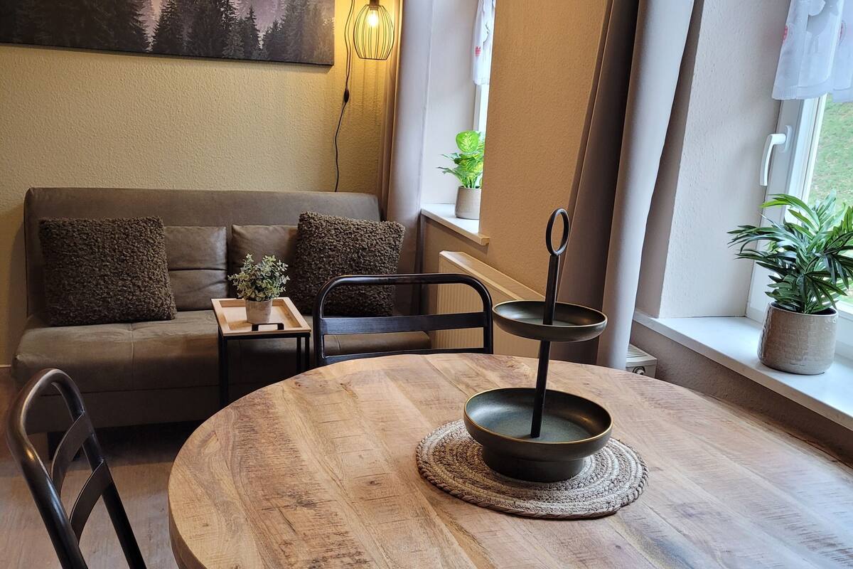 Appartement, 1 chambre, vue colline | Coin séjour