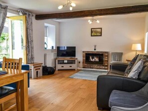 Cottage, 2 Bedrooms | Living room | 42-inch flat-screen TV with digital channels, TV, fireplace - The Old Granary - Holiday Cottage (York)