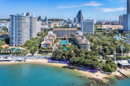 Aerial view. The Heritage Pattaya Beachfront Resort