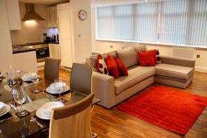 Executive Apartment, 2 Double Beds, Accessible | Living room