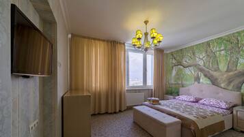 Soundproofing, iron/ironing board, free WiFi, bed sheets