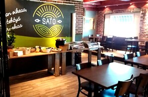 Daily buffet breakfast (EUR 10 per person)