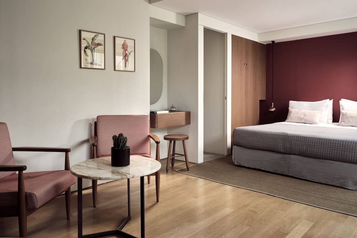 Athens Junior Suite | 1 kamar tidur, seprai premium, dan didekorasi berbeda-beda
