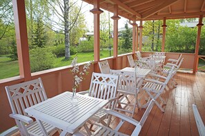 Terrace/patio - Savonlinnan Kristillinen Opisto (Savonlinna)