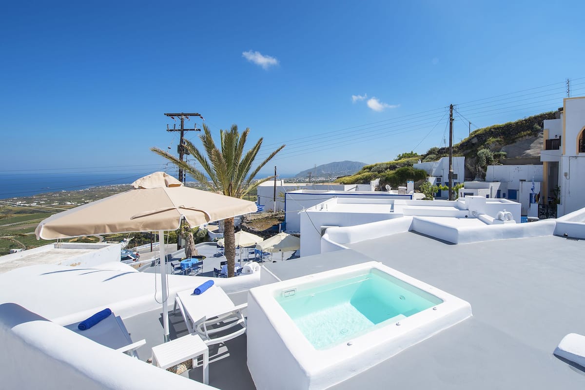 Villa, Jetted Tub, Sea View (Tholos arched) | Jetted tub