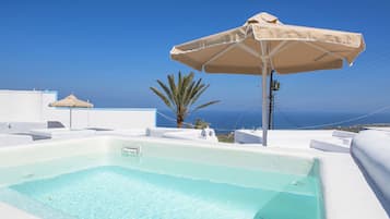 Studio, Whirlpool, Meerblick (Spili) | Außenpool | Außenpool (je nach Saison geöffnet)