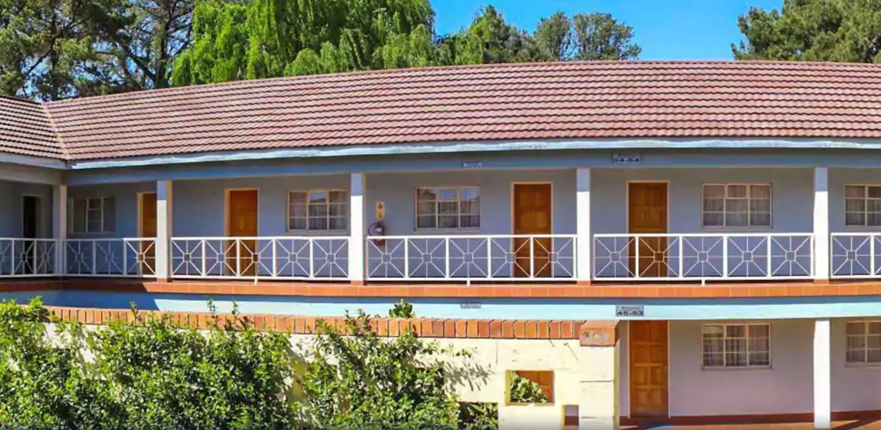 Fassade der Unterkunft