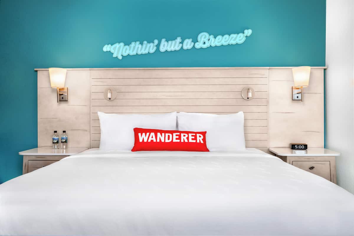 Premium bedding, down comforters, in-room safe, desk