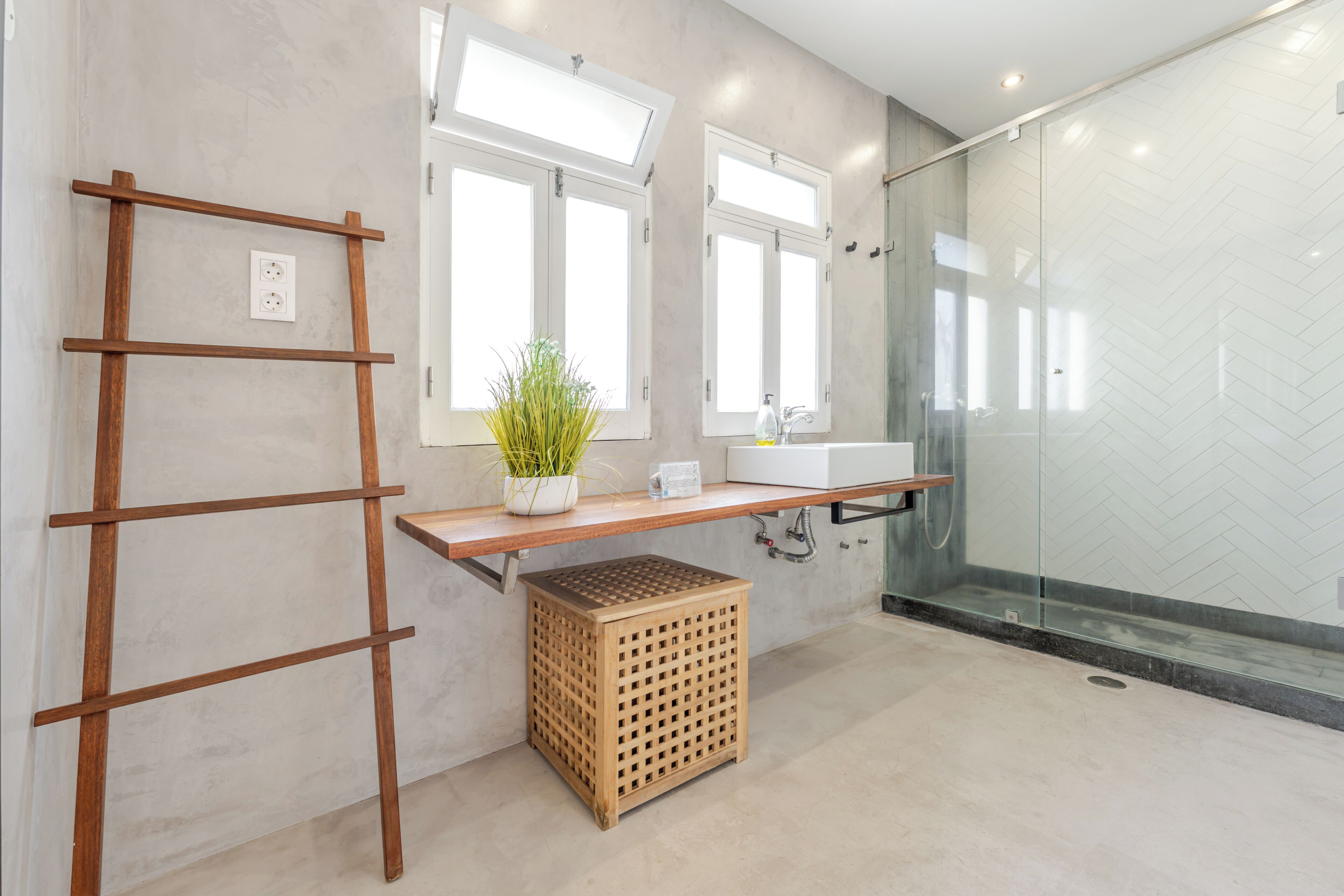 Rumah, 2 kamar tidur | Kamar mandi | Shower, perlengkapan mandi gratis, pengering rambut, dan jubah mandi