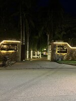 Front of property - evening/night