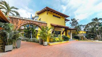 Fassade der Unterkunft