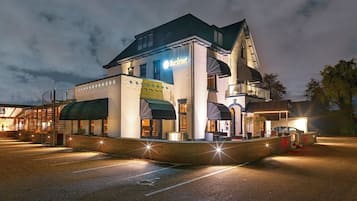 Façade de l’hébergement