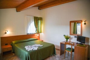 Minibar, in-room safe, blackout curtains, cots/infant beds