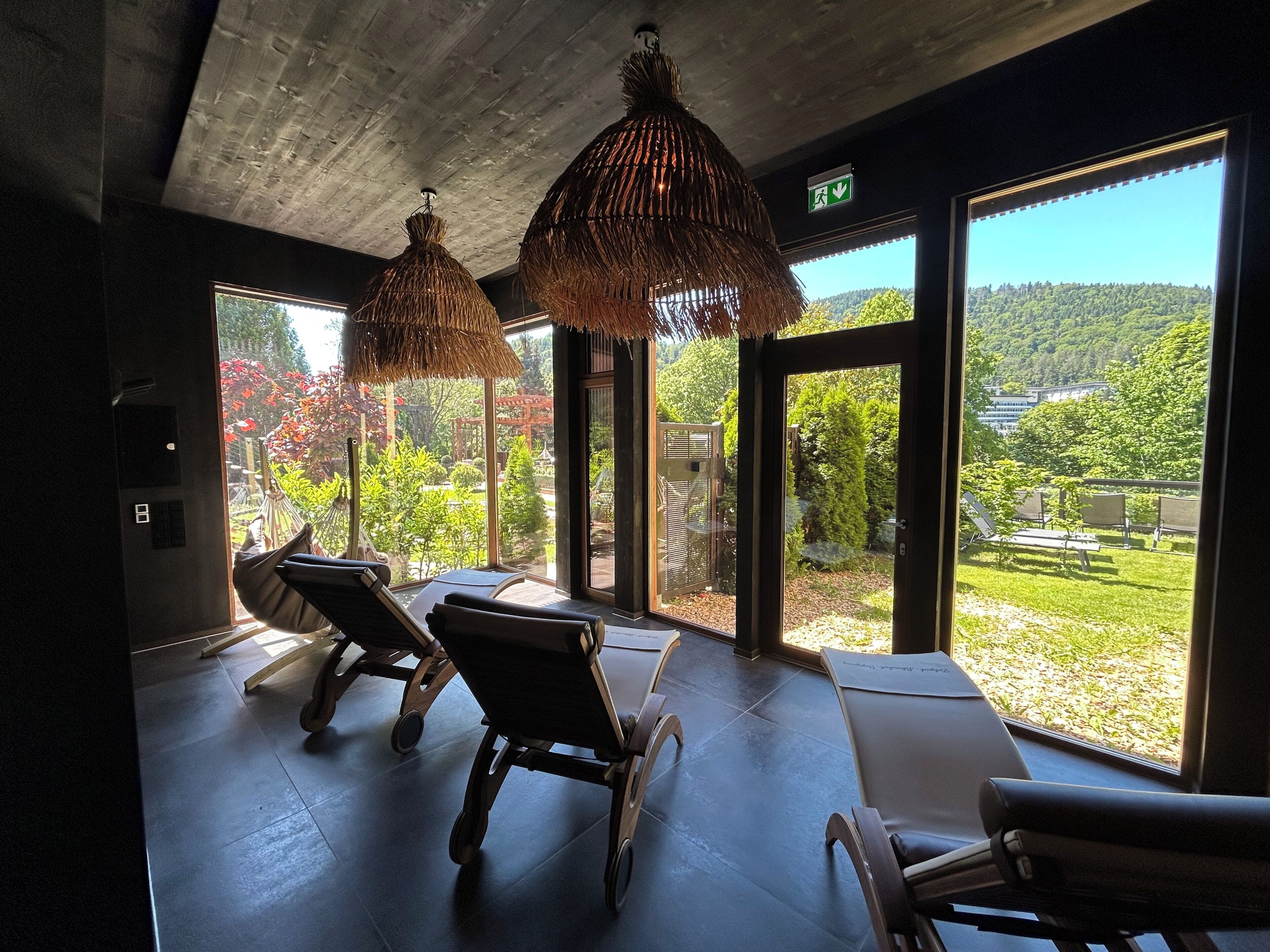 Salas para tratamentos a dois, sauna seca, sauna a vapor
