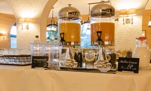 Petit déjeuner buffet compris tous les jours