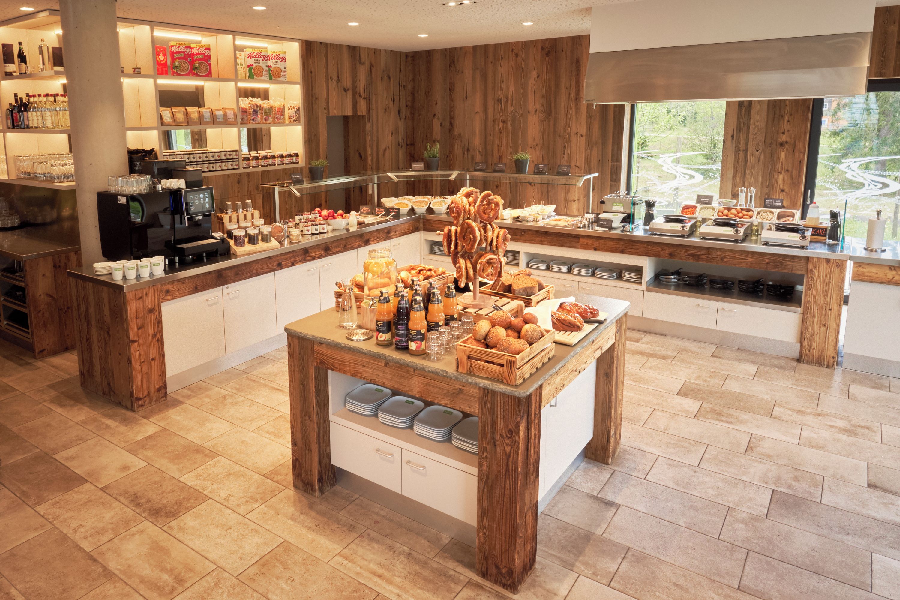 Breakfast buffet