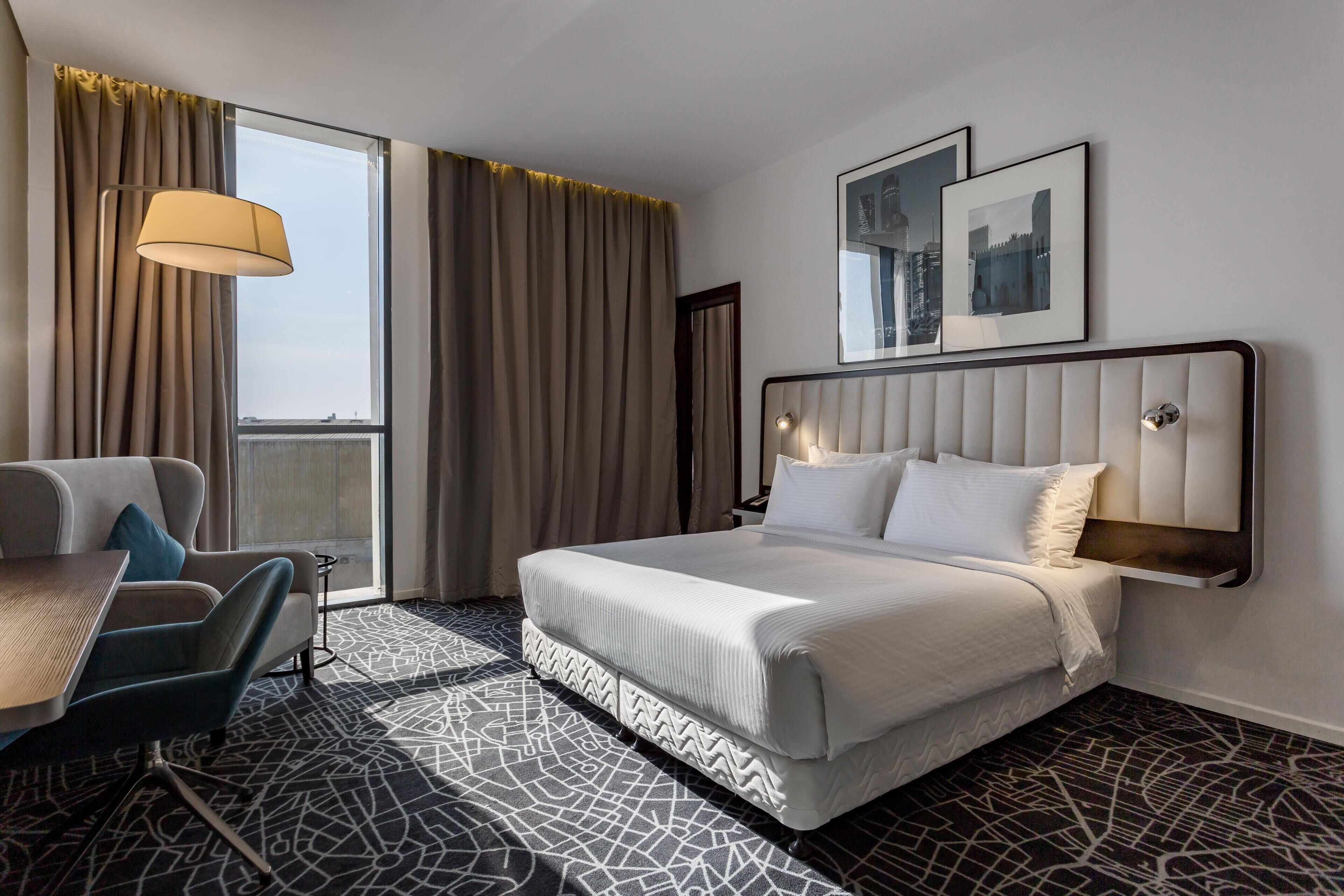 Premium Suite, 1 Bedroom | 1 bedroom, in-room safe, desk, laptop workspace