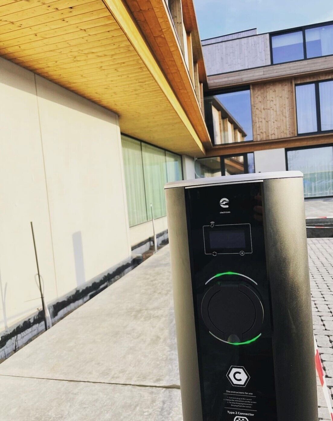 electric vehicle-charging station