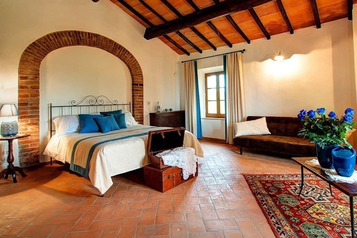 Superior Suite, Ensuite, Garden View ("Rosa Turchese")